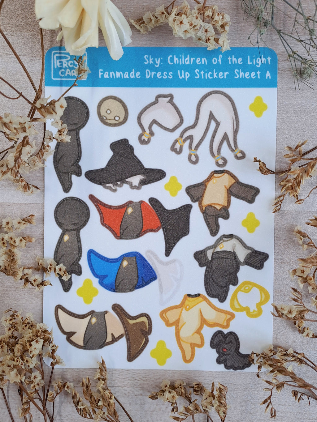 Sky Dress Up Stickers (Solo Type)