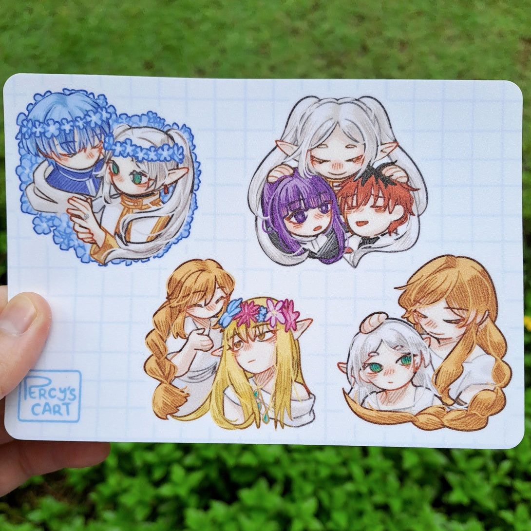 Frieren Family Sticker Sheet