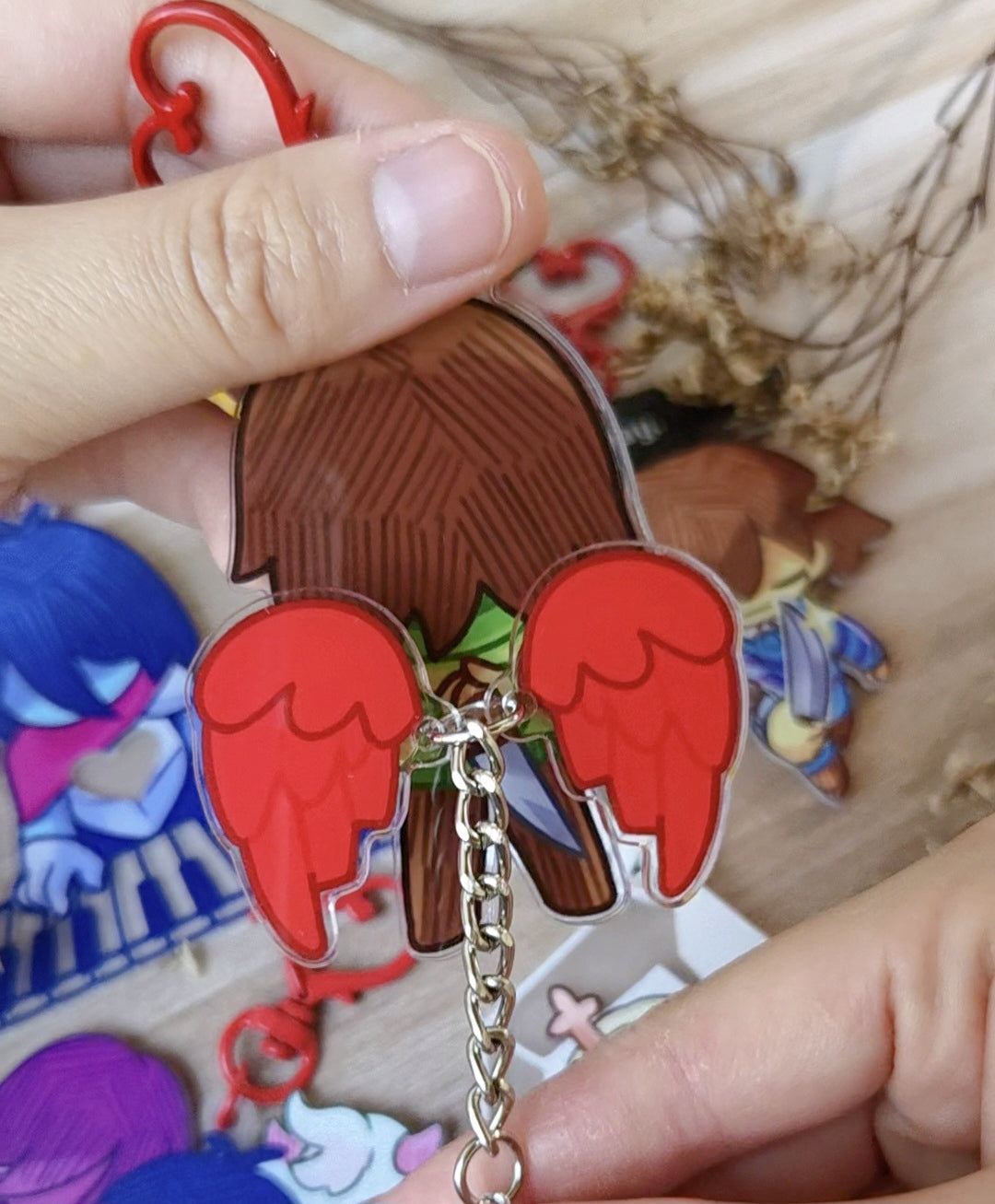 Deltarune Flappy Wing Charms