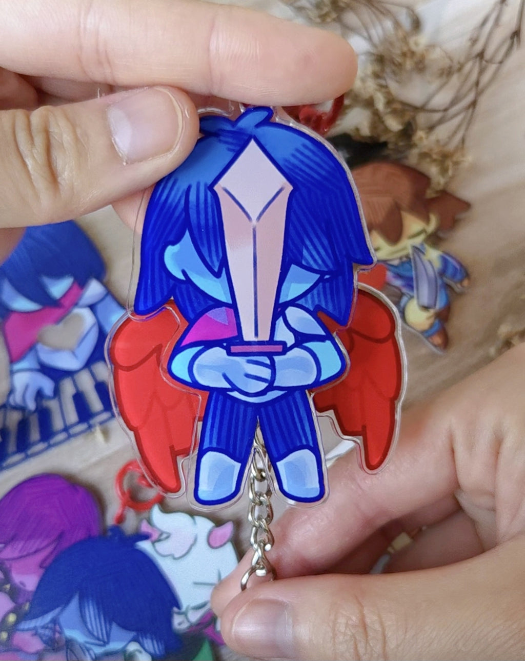 Deltarune Flappy Wing Charms