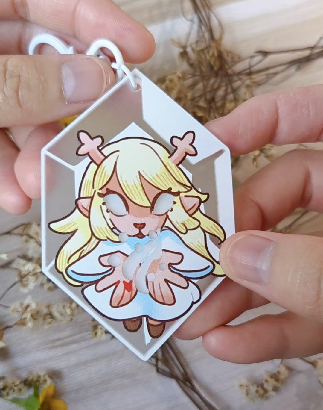 Undertale/Deltarune Frosted Charms