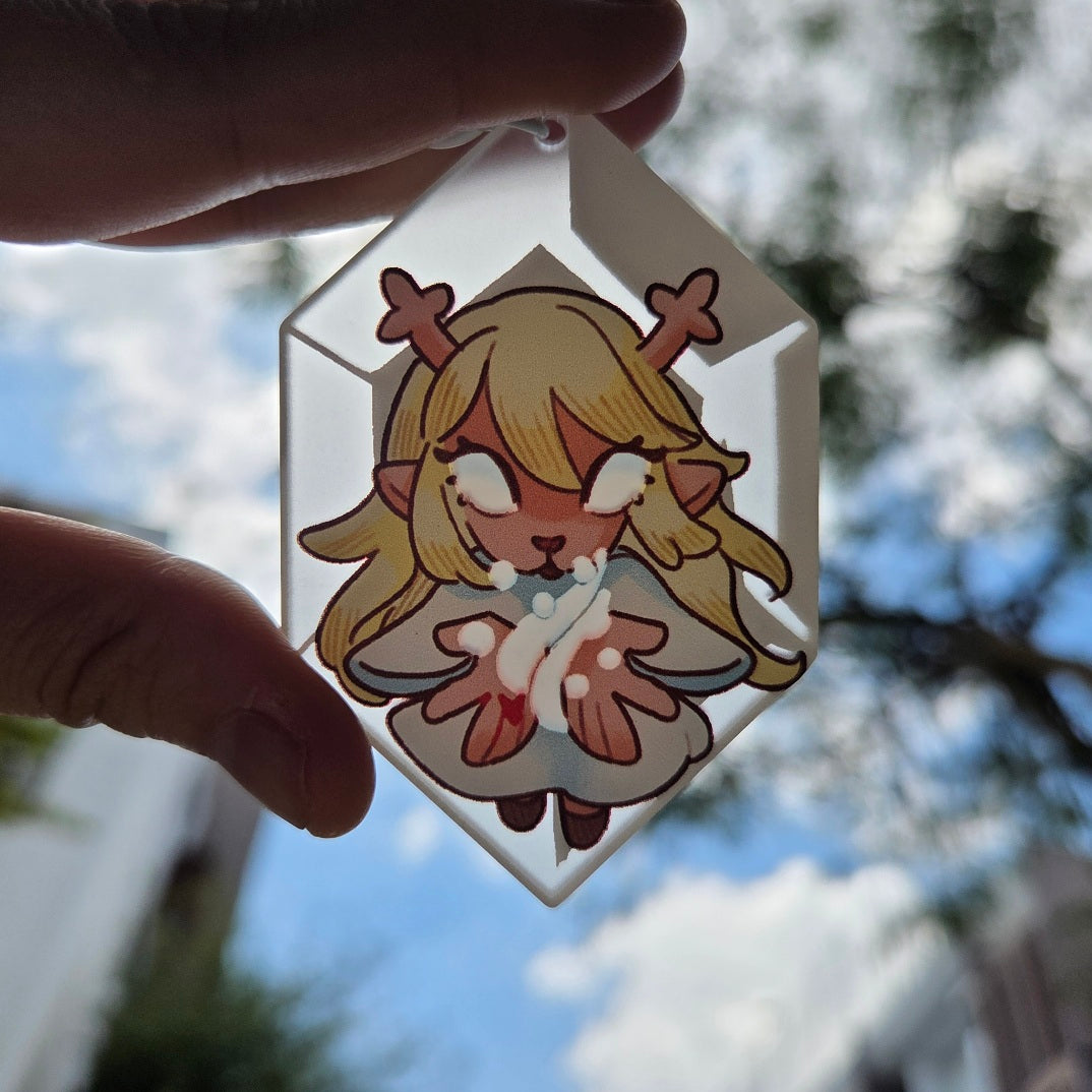 Undertale/Deltarune Frosted Charms