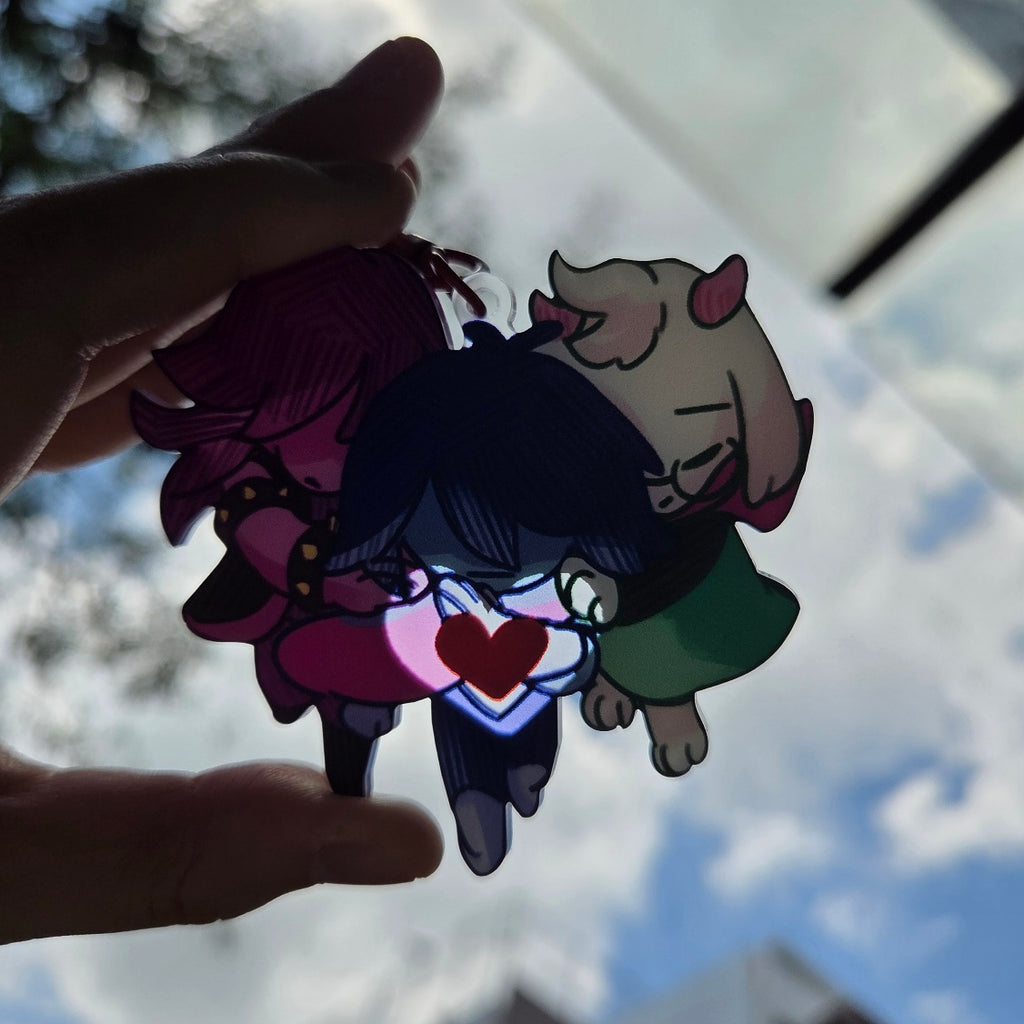 Undertale/Deltarune Frosted Charms