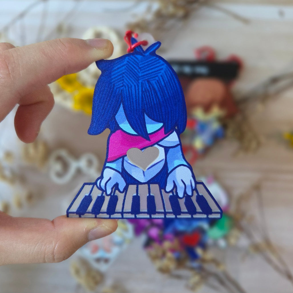Undertale/Deltarune Frosted Charms